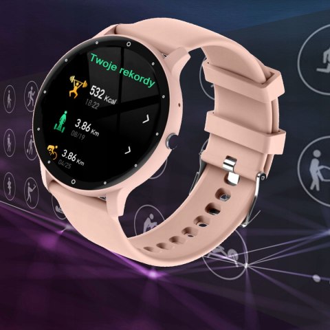 Zegarek damski SMARTWATCH Rubicon ROZMOWY SMS PULS