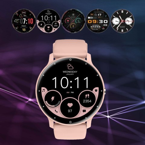 Zegarek damski SMARTWATCH Rubicon ROZMOWY SMS PULS