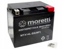 Akumulator YTX14L Moretti AGM MTX14L-BS 12V 12Ah