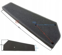 FILTRA POWIETRZA WKŁAD DO SKUTERA CHALLENGER 2 Martinelli