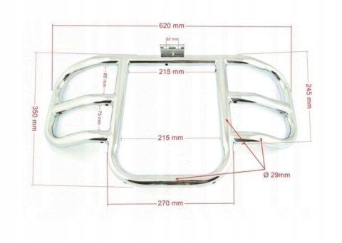 GMOLE RURY CHROM CHOPPER KING ŁOŚ CZOPER MOTOCYKL Martinelli