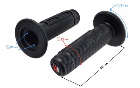 MANETKI DO ATV125-9 I ATV125-X (KOMPLET) Martinelli