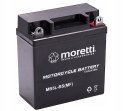 NOWY AKUMULATOR MORETTI AGM (Gel) MB5L-BS SKUTER QUAD MOTOROWER 5AH