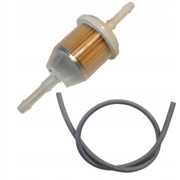 Nowy Filtr Paliwa z Wężykiem Duży MARTINELLI do Skuterów Quadow i 4T 2T