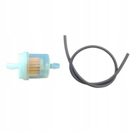 Nowy Filtr Paliwa z Wężykiem MARTINELLI do Skuterów Quadów Motocykli 4T 2T