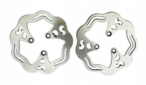 TARCZA HAMULCA PRZÓD + TYŁ - POCKET BIKE 2szt.