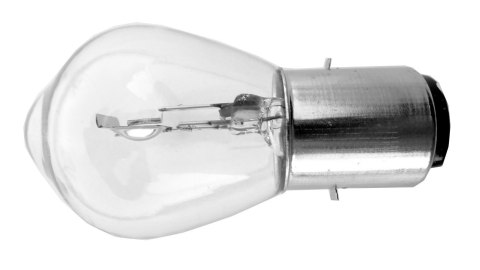 ŻARÓWKA 12V 35/35 BIAŁA BA20D SKUTER 2T 4T