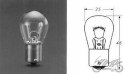 Żarówka AWINA 12V 23W P21W BA15S SKUTER MOTOCYKL