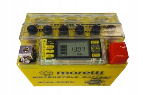 AKUMULATOR ŻELOWY LCD 12V 4Ah DO SKUTERA MOTOCYKLA Martinelli
