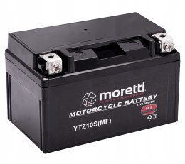 Akumulator AGM Moretti MTZ10S 8,6Ah 12V YTZ10S Martinelli