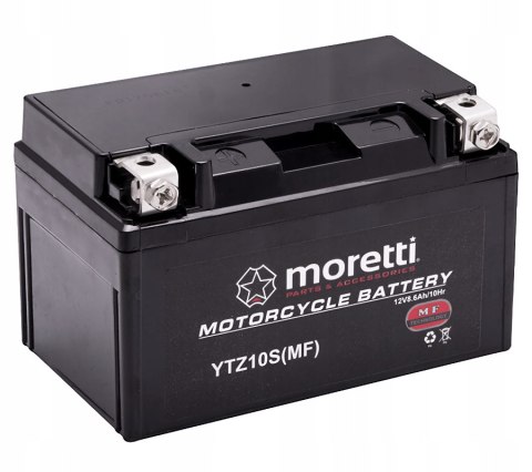 Akumulator AGM Moretti MTZ10S 8,6Ah 12V YTZ10S Martinelli