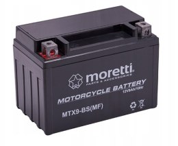 Akumulator Moretti AGM (Gel) MTX9-BS Martinelli