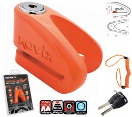Blokada tarczy hamulcowej KOVIX KVC/Z 1 pomarańczowa Martinelli