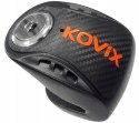 Blokada tarczy hamulcowej z alarmem KOVIX KNS6 srebrno-czarna Martinelli