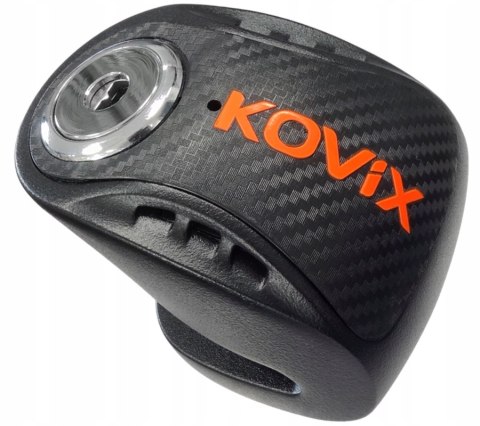 Blokada tarczy hamulcowej z alarmem KOVIX KNS6 srebrno-czarna Martinelli
