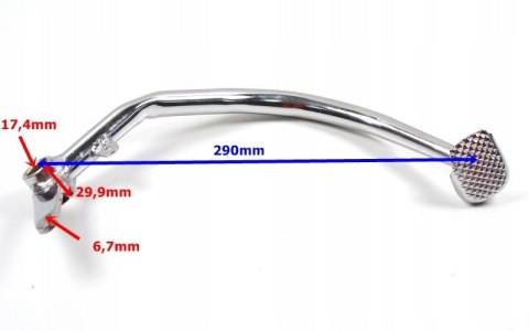 DŹWIGNIA NOŻNA HAMULCA TYLNEGO DO MOTOROWERU RANGE Martinelli