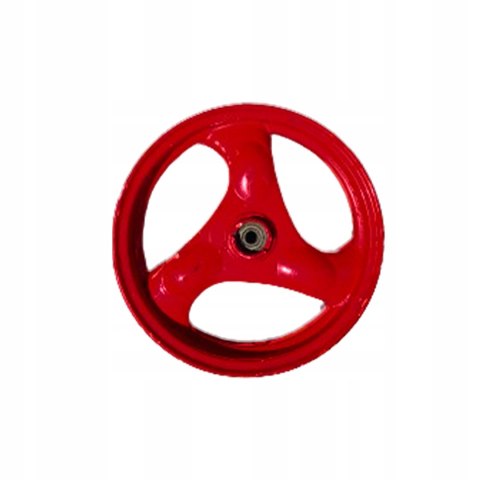 FELGA PRZÓD PRZEDNIA CZERWONA RED WYTRZYMAŁA 2.15 X 10 SKUTER Martinelli