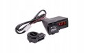 Gniazdo USB na kierownicę motocykl quad ze wskaźnikiem napięcia 5V 3,1A