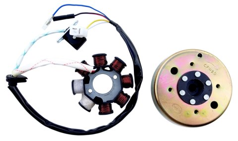 ISKROWNIK STATOR MAGNETO SKUTERY 4T KINGWAY BENZER Martinelli