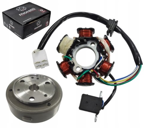 ISKROWNIK Z MAGNETEM STATOR QUAD ATV 6 CEWEK 110 125 BARTON BOMBARDIER KXD