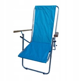 LEŻAK PLAŻOWY GUSIO WZMACNIANY 150 KG POLSKI PRODUKT KEMPING