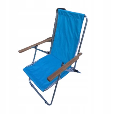 LEŻAK PLAŻOWY GUSIO WZMACNIANY 150 KG POLSKI PRODUKT KEMPING