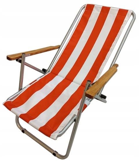 LEŻAK PLAŻOWY GUSIO WZMACNIANY 150 KG POLSKI PRODUKT Martinelli