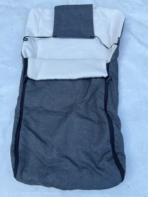 METALOWE SANKI DZIECIĘCE Z OPARCIEM ZE ŚPIWORKIEM + PCHACZ SOLIDNE POLSKIE