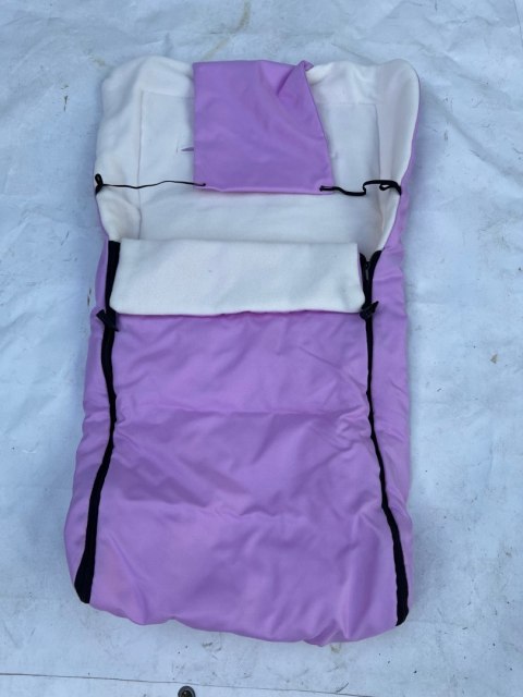 METALOWE SANKI DZIECIĘCE Z OPARCIEM ZE ŚPIWORKIEM + PCHACZ SOLIDNE POLSKIE