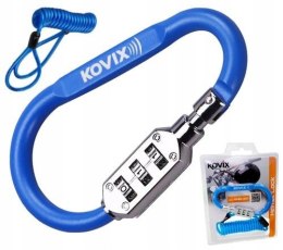 Zabezpieczenie kasku KOVIX KHEL100 karabińczyk z kodem Martinelli