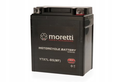 AKUMULATOR 12V 7AH ROK PRODUKCJI 2025 ŻEL DO MOTOCYKLA SKUTERA Martinelli