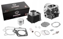 CYLINDER I GŁOWICA MORETTI DO MOTOROWERU 4T 80CC 1 Martinelli