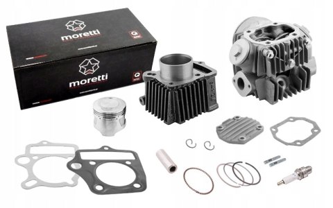 CYLINDER I GŁOWICA MORETTI DO MOTOROWERU 4T 80CC 1 Martinelli