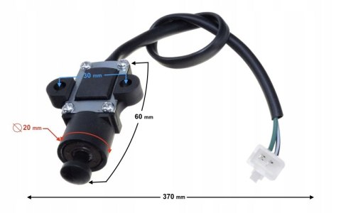 CZUJNIK PODPORY BOCZNEJ SKUTER BARTON B-MAX Martinelli