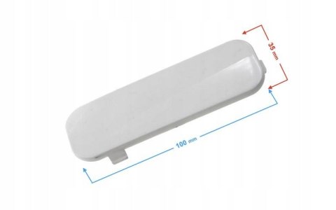 DEKOR OBUDOWY AMORTYZATORA, PRAWY DO SKUTERA E-MAX Martinelli