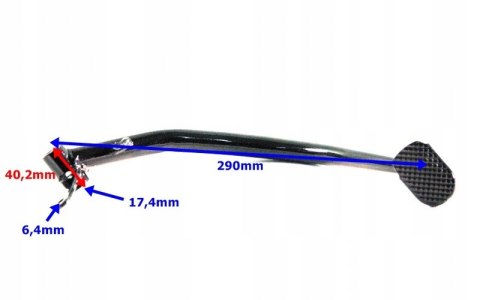 DŹWIGNA NOŻNA HAMULCA TYLNEGO MOTOCYKL TZ 125 Martinelli