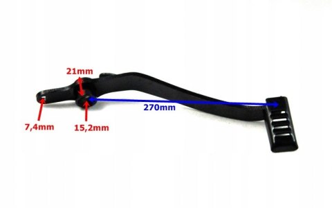 DŹWIGNA NOŻNA HAMULCA TYLNEGO MOTOROWER FR 50 Martinelli