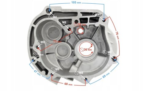 KARTER SILNIKA PRAWY DO FALCONA 50 Martinelli