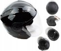 KASK ABIWA MD-209 CZARNY MOTOCYKL OTWARTY M Martinelli