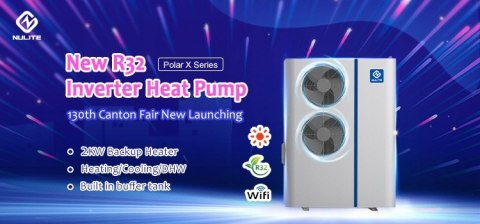 POMPA CIEPŁA NuLite NL-B345II/R32 13kW MITSUBISHI MONOBLOK