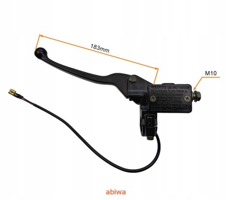 POMPA HAMULCOWA LEWA TYŁ SKUTER ROMET ZIPP KINGWAY
