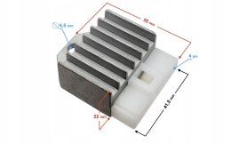 REGULATOR NAPIĘCIA SKUTER 4T CHALLANGER YIBEN Martinelli