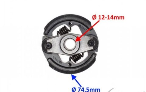 SPRZĘGŁO QUAD ATV MINI POCKET BIKE TUNING SZCZĘKI SPRZĘGŁA Martinelli