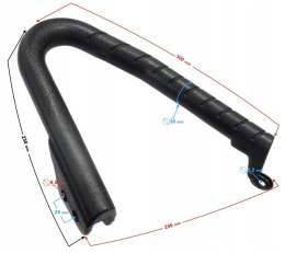 UCHWYT PASAZERA PRAWY HISUN TACTIC 550 Martinelli