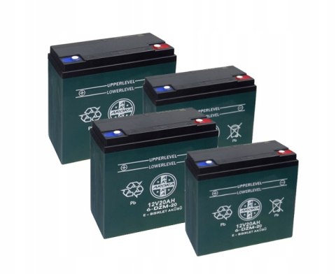 Akumulator Moretti 6-DZM-20 skuter elektryczny Martinelli