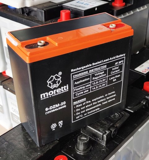 Akumulator Moretti 6-DZM-20 skuter elektryczny Martinelli