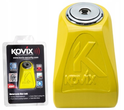 BLOKADA TARCZY HAMULCOWEJ KOVIX KN1 ŻÓŁTA