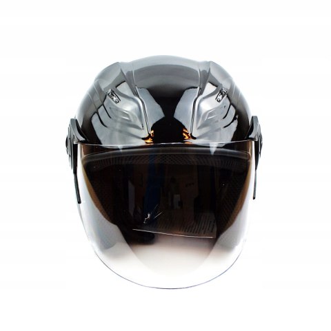 KASK ABIWA MD-209 CZARNY MOTOCYKL OTWARTY XS Martinelli