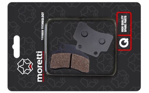 KLOCKI HAMULCOWE PRZÓD SKUTER FIREFOX BARTON