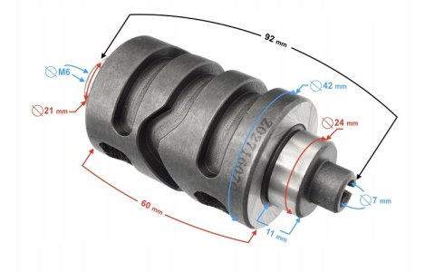 WYBIERAK SKRZYNI BIEGÓW DO MOTOCYKLA BLADE 125 Martinelli